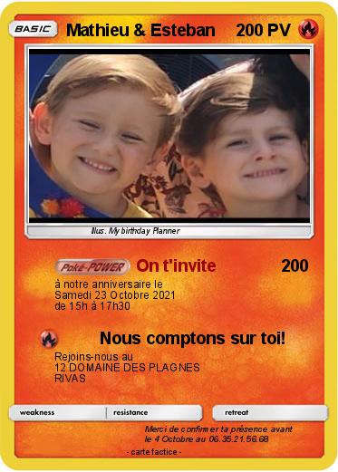 Pokemon Mathieu & Esteban