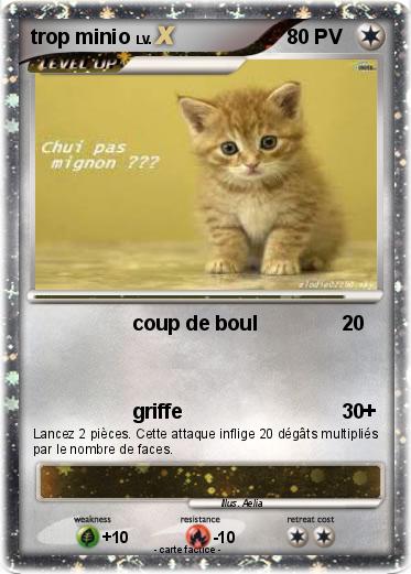 Pokemon trop minio