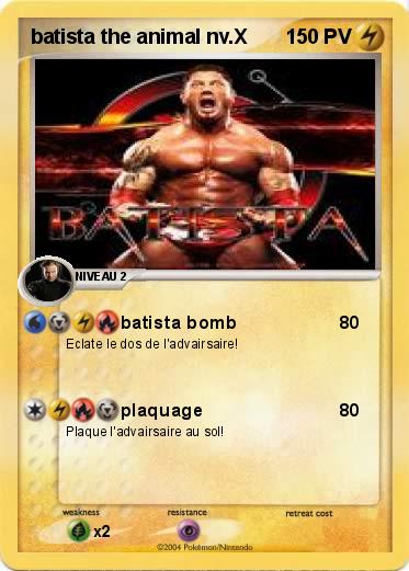Pokemon batista the animal nv.X