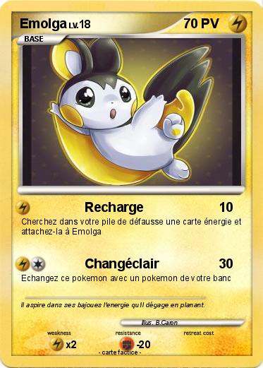 Pokemon Emolga