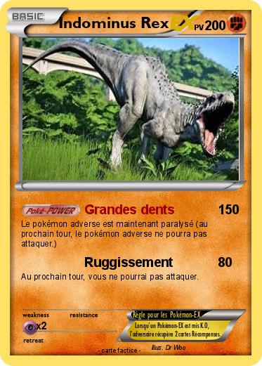 Pokemon Indominus Rex