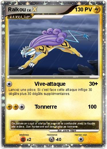 Pokemon Raikou