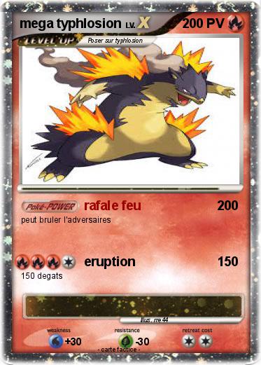 Pokemon mega typhlosion