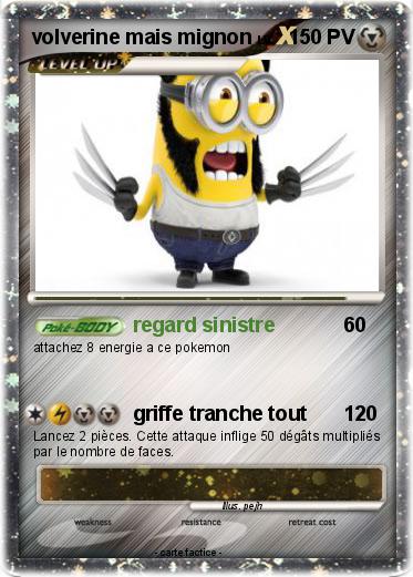 Pokemon volverine mais mignon