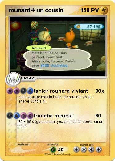 Pokemon rounard + un cousin 