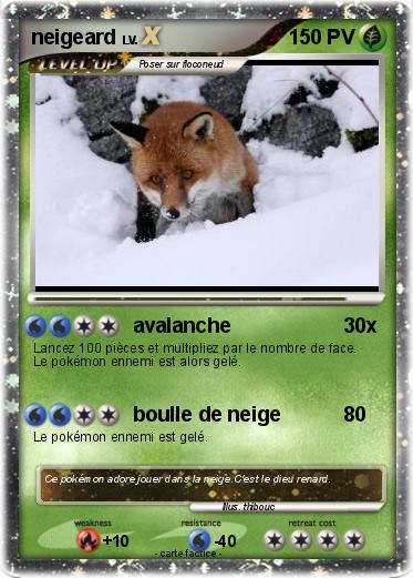 Pokemon neigeard