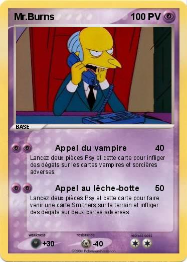 Pokemon Mr.Burns