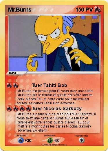 Pokemon Mr.Burns