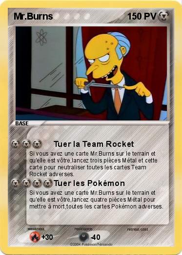 Pokemon Mr.Burns