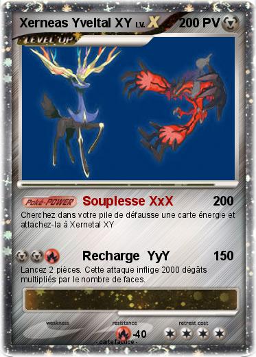Pokemon Xerneas Yveltal XY