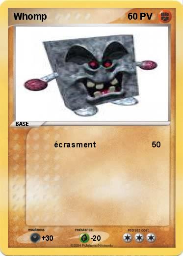 Pokemon Whomp