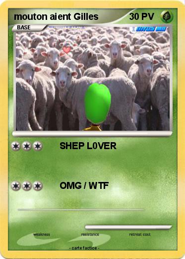 Pokemon mouton aient Gilles