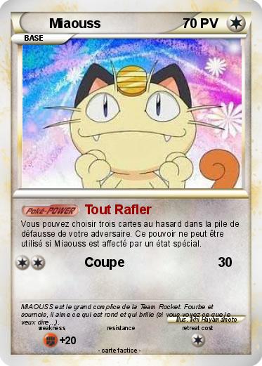 Pokemon Miaouss