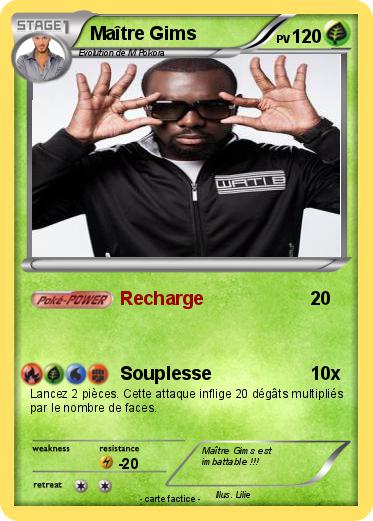 Pokemon Maître Gims