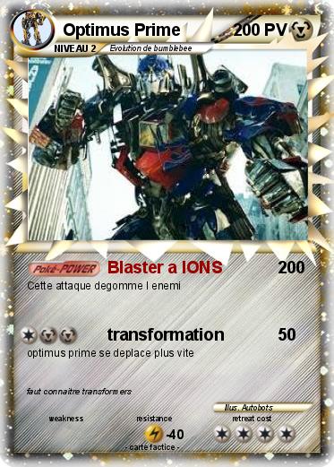 Pokemon Optimus Prime
