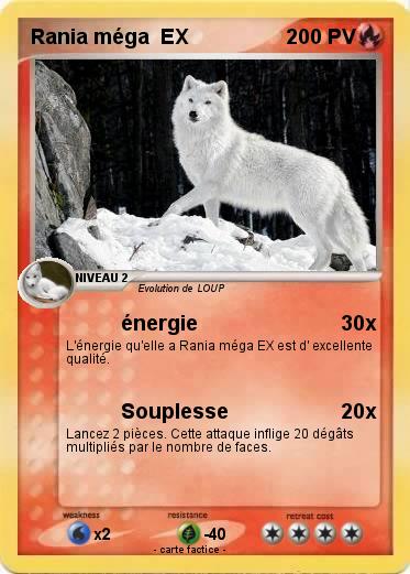 Pokemon Rania méga  EX