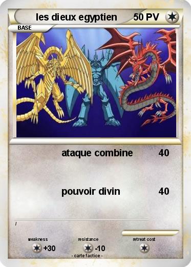Pokemon les dieux egyptien
