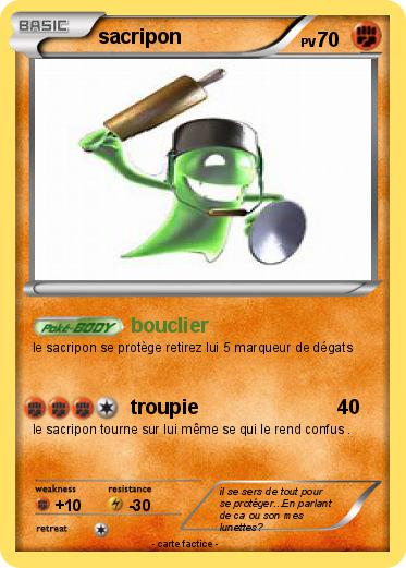 Pokemon sacripon