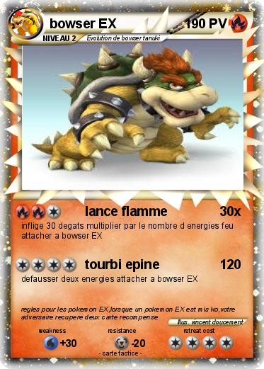 Pokemon bowser EX
