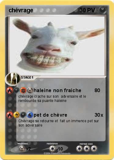 Pokemon chévrage