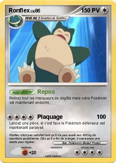 Pokemon Ronflex