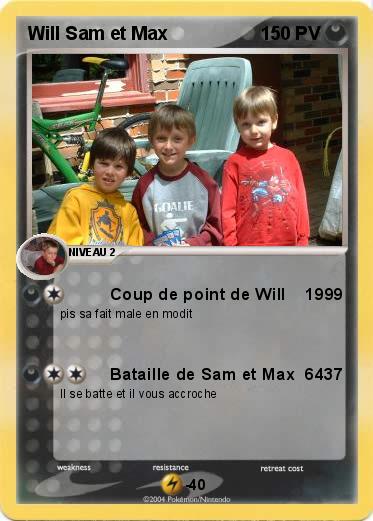 Pokemon Will Sam et Max