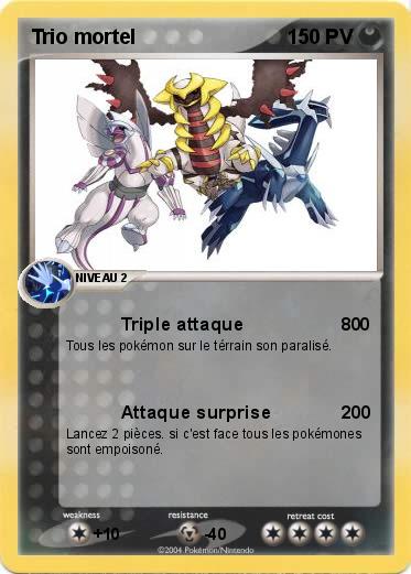Pokemon Trio mortel