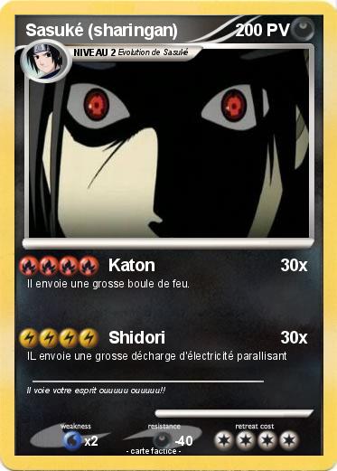 Pokemon Sasuké (sharingan)