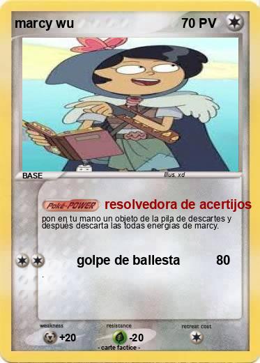 Pokemon marcy wu