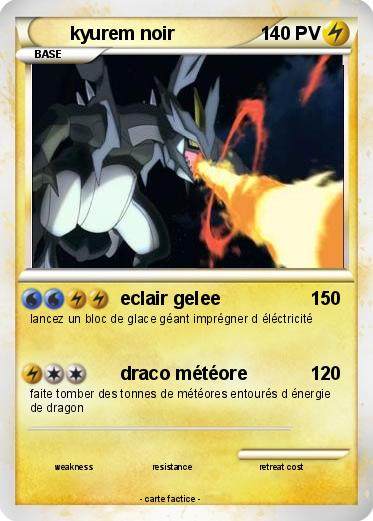 Pokemon kyurem noir