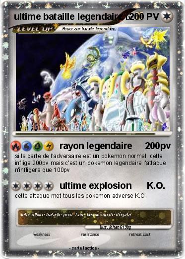 Pokemon ultime bataille legendaire