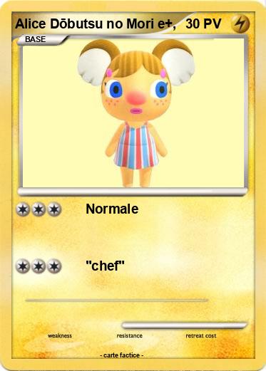 Pokemon Alice Dōbutsu no Mori e+,