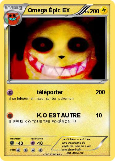 Pokemon Omega Épic EX