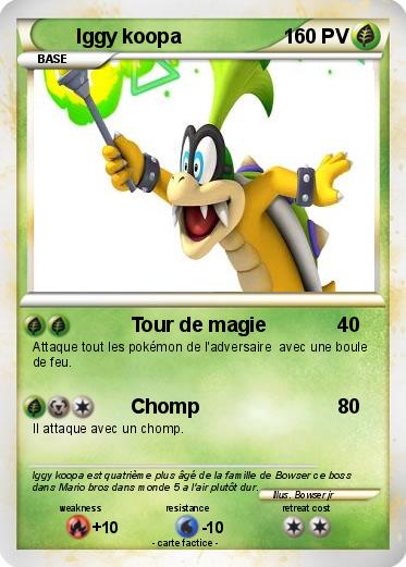 Pokemon Iggy koopa