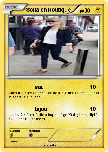 Pokemon Sofia en boutique