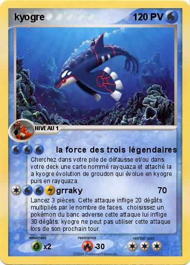 Pokemon kyogre