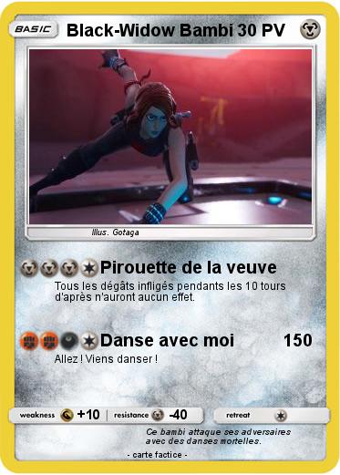 Pokemon Black-Widow Bambi