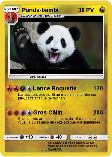 Pokemon Panda-bambi