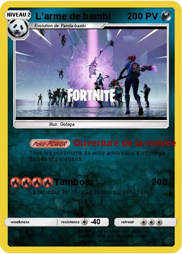 Pokemon L'arme de bambi