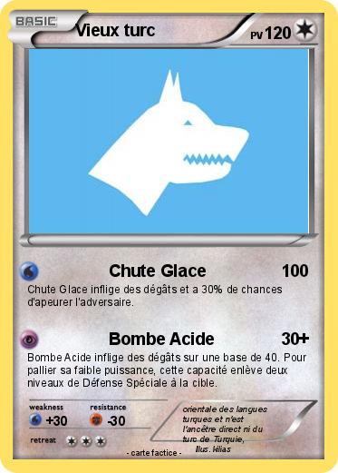 Pokemon Vieux turc