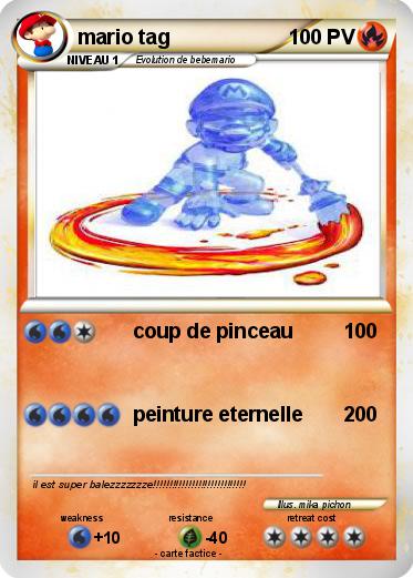 Pokemon mario tag