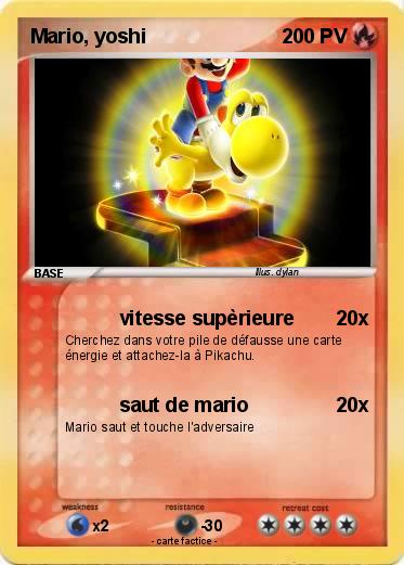 Pokemon Mario, yoshi