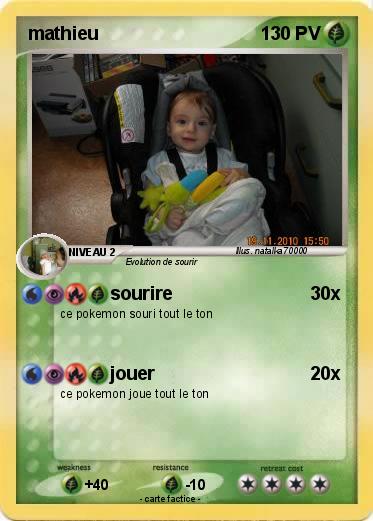 Pokemon mathieu