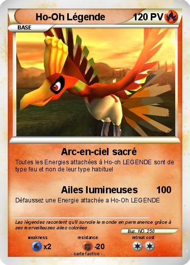 Pokemon Ho-Oh Légende