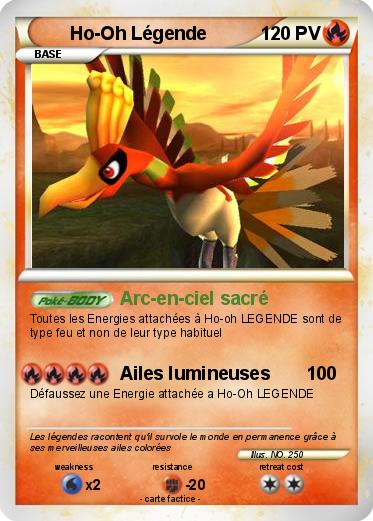 Pokemon Ho-Oh Légende