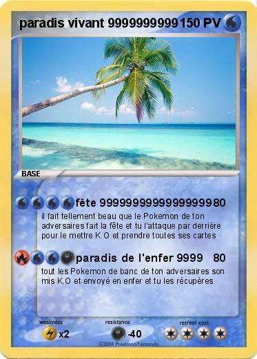 Pokemon paradis vivant 9999999999