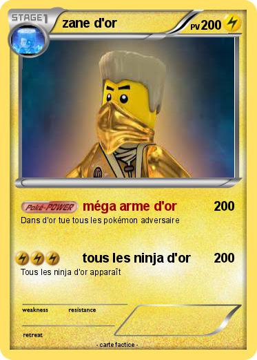 Pokemon zane d'or
