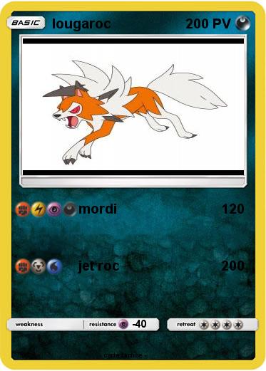 Pokemon lougaroc