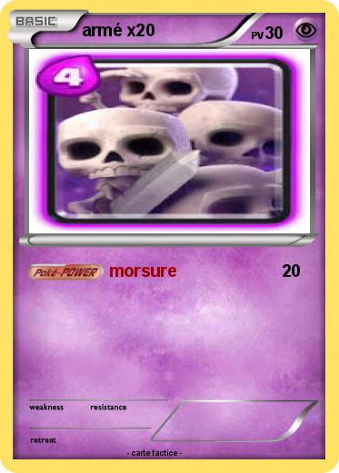 Pokemon armé x20