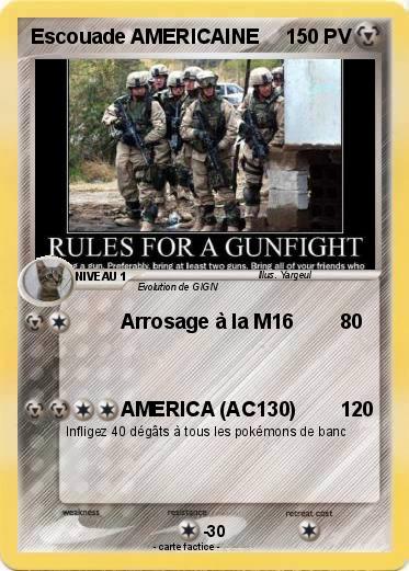 Pokemon Escouade AMERICAINE